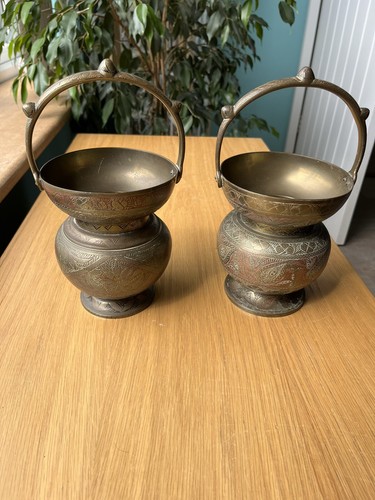 Vintage brass indian - 2,