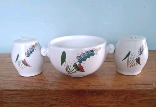 Denby greenwheat vintage salt - vintage,
