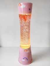 Rainbow Glitter Lava Style