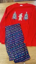 Mens Christmas PJs Size Medium