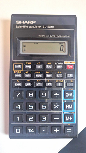 Sharp 531h vintage - el-531h,