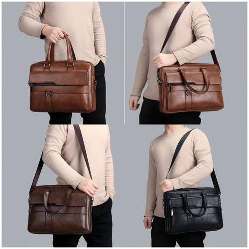 Mens briefcase satchel - satchel, bag