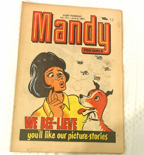 Mandy comic book - mandy,