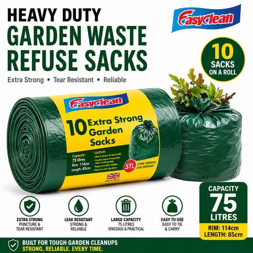 Garden refuse bags - refuse,