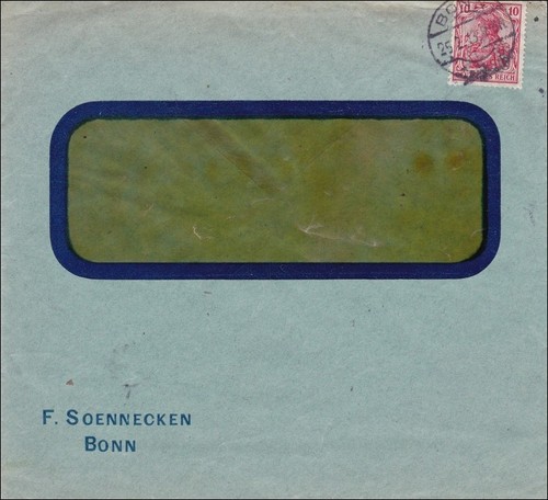 Perfin soennecken bonn s - bonn, f.s