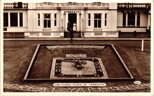 Kimberley hotel floral clock - &,