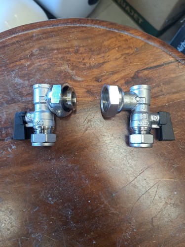 15mm isolation valves - 3/4, to