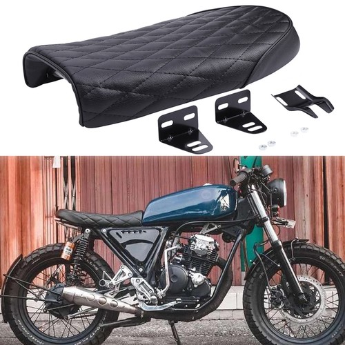 Black retro cafe racer - black,