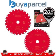 Freud Pro Twin Pack TCT Circular Saw Blades 165mm x 20mm Bore - 40 + 24 Tooth