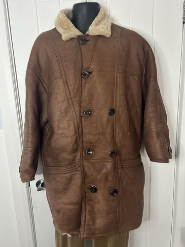Vtg genuine sheepskin - vtg,