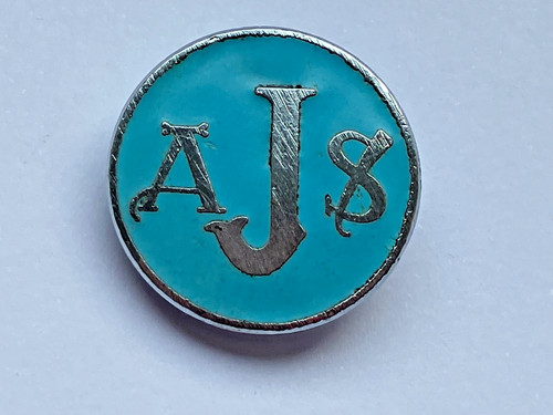 Vintage original ajs enamel - vintage,
