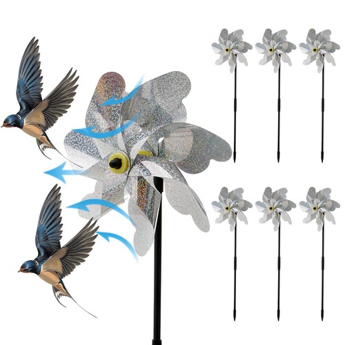 Reflective windmill bird - 6x,