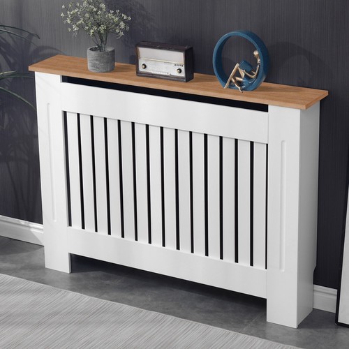 White radiator cover - radiator,