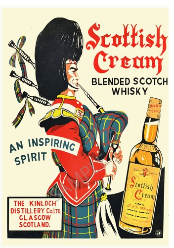 Scottish cream whiskey kinloch - scottish,