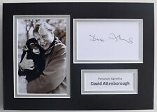 David Attenborough Signed