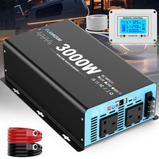 3000w 6000w pure - 6000w(peak), sine