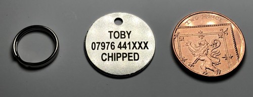25mm laser engraved pet - 25mm,