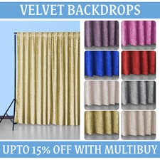 Luxury Crushed Velvet Backdrop