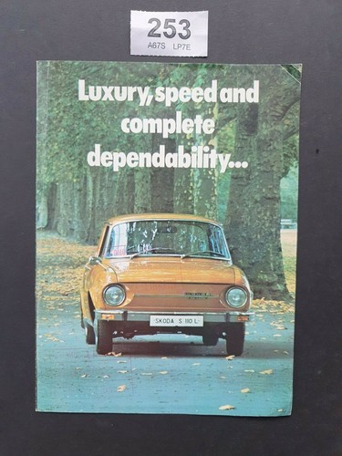 Skoda s110 saloon 1973 - s110, uk
