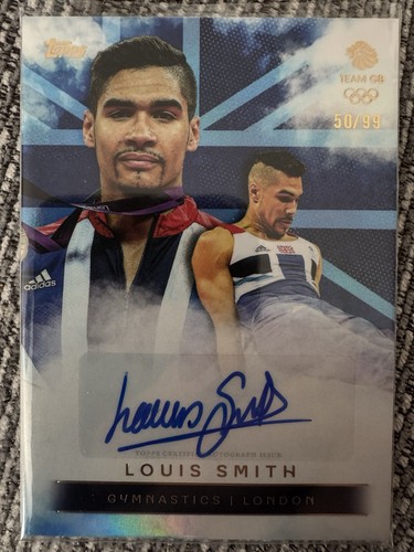 Louis smith auto topps - smith,