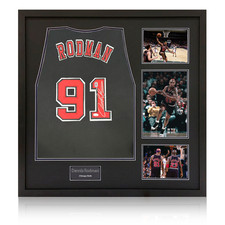 Dennis Rodman Signed Chicago