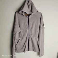 Adidas Hoodie Mens Gray ID