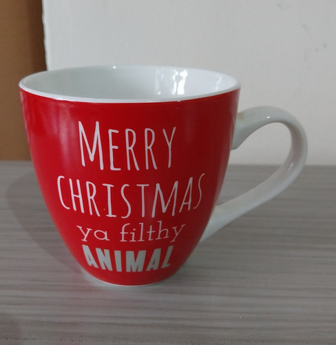 Mug merry christmas you filthy - christmas,