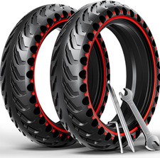 2 x 8.5" Solid Tyre Xiaomi M365 1S Pro Electric Scooter Anti-Puncture UK Stock