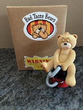 Bad Taste Bears Retired HENRY Bear Figure Ornament - Boxed Mint Condition