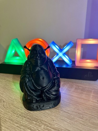 Buddha shrek printed - shrek, 3d