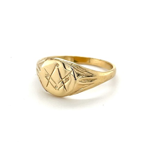 9ct yellow gold - gold, craft