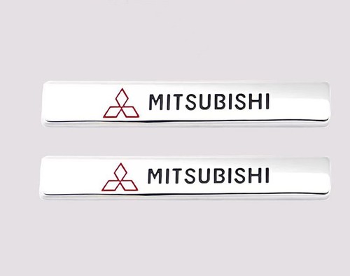 2pcs mitsubishi logo - mitsubishi, car