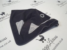 Bugaboo Cameleon 1 Hood - Black Fleece Breezy Sun Canopy Replacement Part 