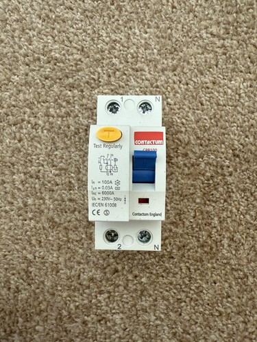 Contactum cpr100 30ma - 30ma, rcd