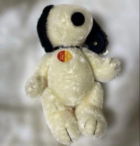 Steiff snoopy cream plush - steiff,