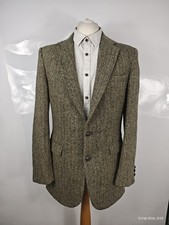 Harris tweed coat tails - tweed,