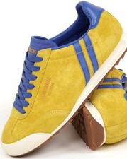 Patrick Dijon Trainers Yellow/Blue