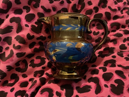 Lustre ware jug - jug., tall