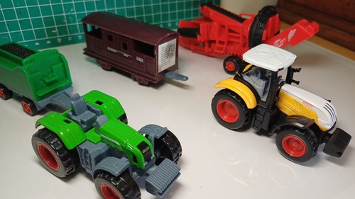 Farm toy set tractors - farm,