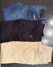 Lot 3 Pairs Boys Sz 8 Chino