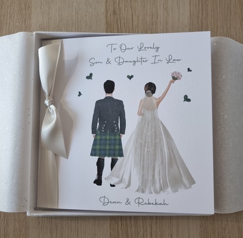 Customisable wedding day card - customisable,