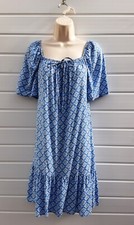 SMOCK, TUNIC DRESS,BLUE