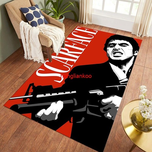 Scarface floor mat - 3d, bedroom