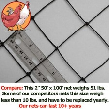 Poultry Netting 50' x 100' 2"