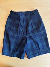 Vintage Pringle of Scotland Womens Tartan Golf Shorts