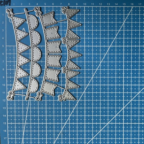 Banners scrapbooking metal - banners,