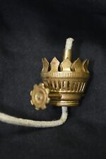 Vintage Mini  Oil Lamp Burner With Wick  ~ UNBRANDED /15MM THREAD / C455