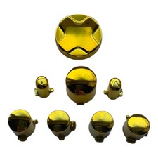 Chrome Gold ABXY, D Pad, Guide