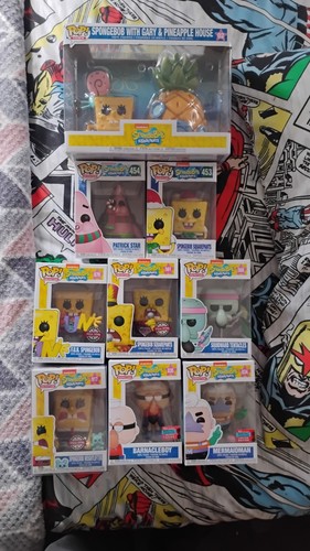 Spongebob funko pop bundle - funko,