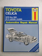Haynes 1978-81 Toyota Celica